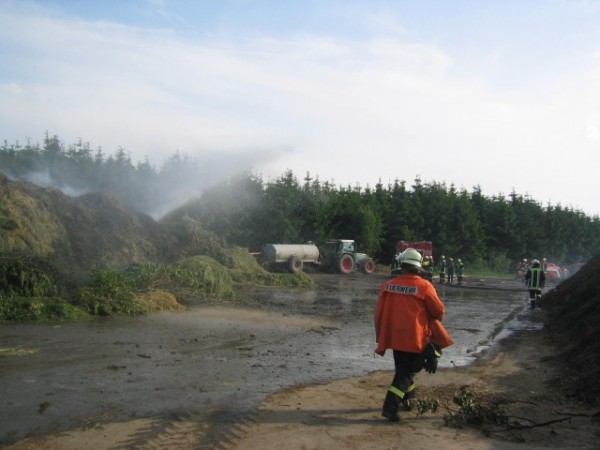 16.06.2006 Einsatz Brand Kompostplatz Feilitzsch