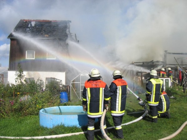 08.09.2006 Scheunen- und Wohnhausbrand Tiefendorf