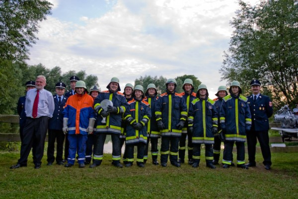 Leistungsprüfung Wasser, Gruppenbild Teilnehmer