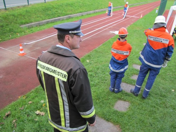 Schlauchaufrollen, Jugendleistungsmarsch 2010
