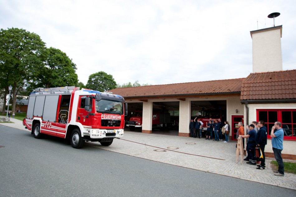 Ankunft des neuen HLF 20/16