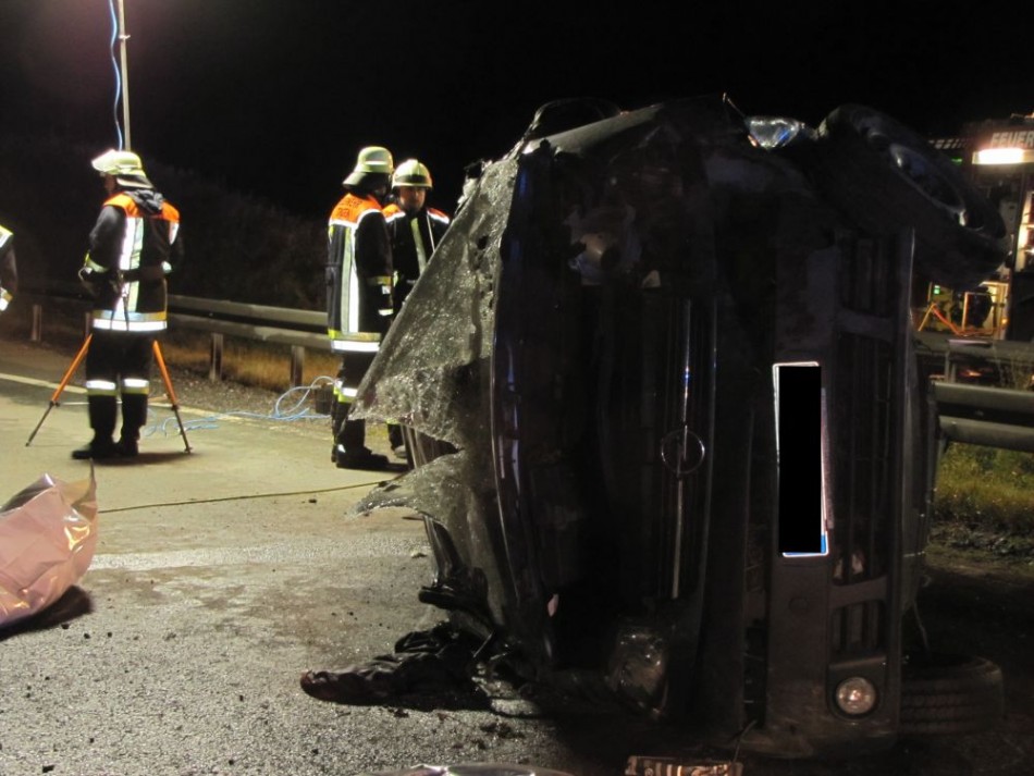 Schwerer Verkehrsunfall Hochfrankendreieck