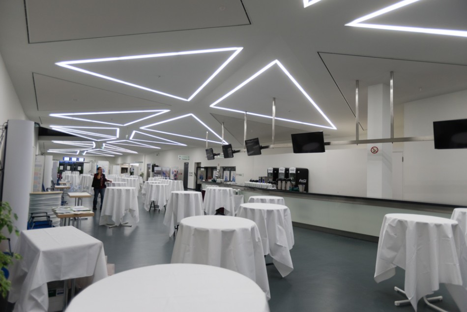 Begehung Freiheitshalle Foyer