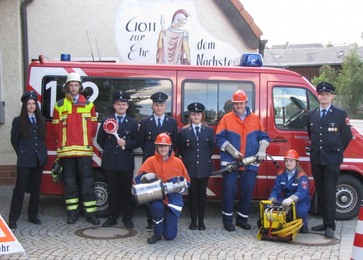 Die Jugendfeuerwehr zum 150-jährigen Jubiläum