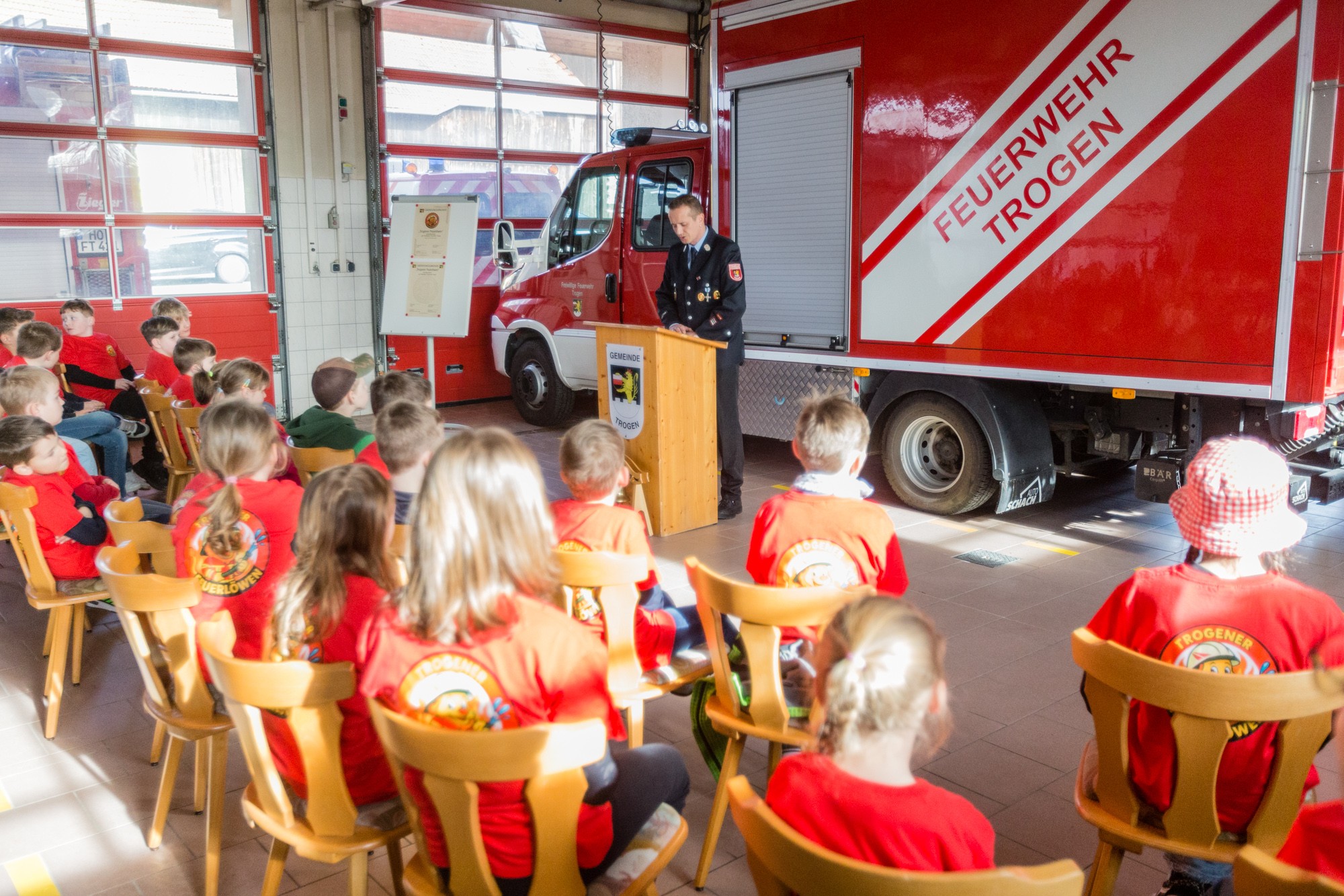 Grundungsfeier Kinderfeuerwehr