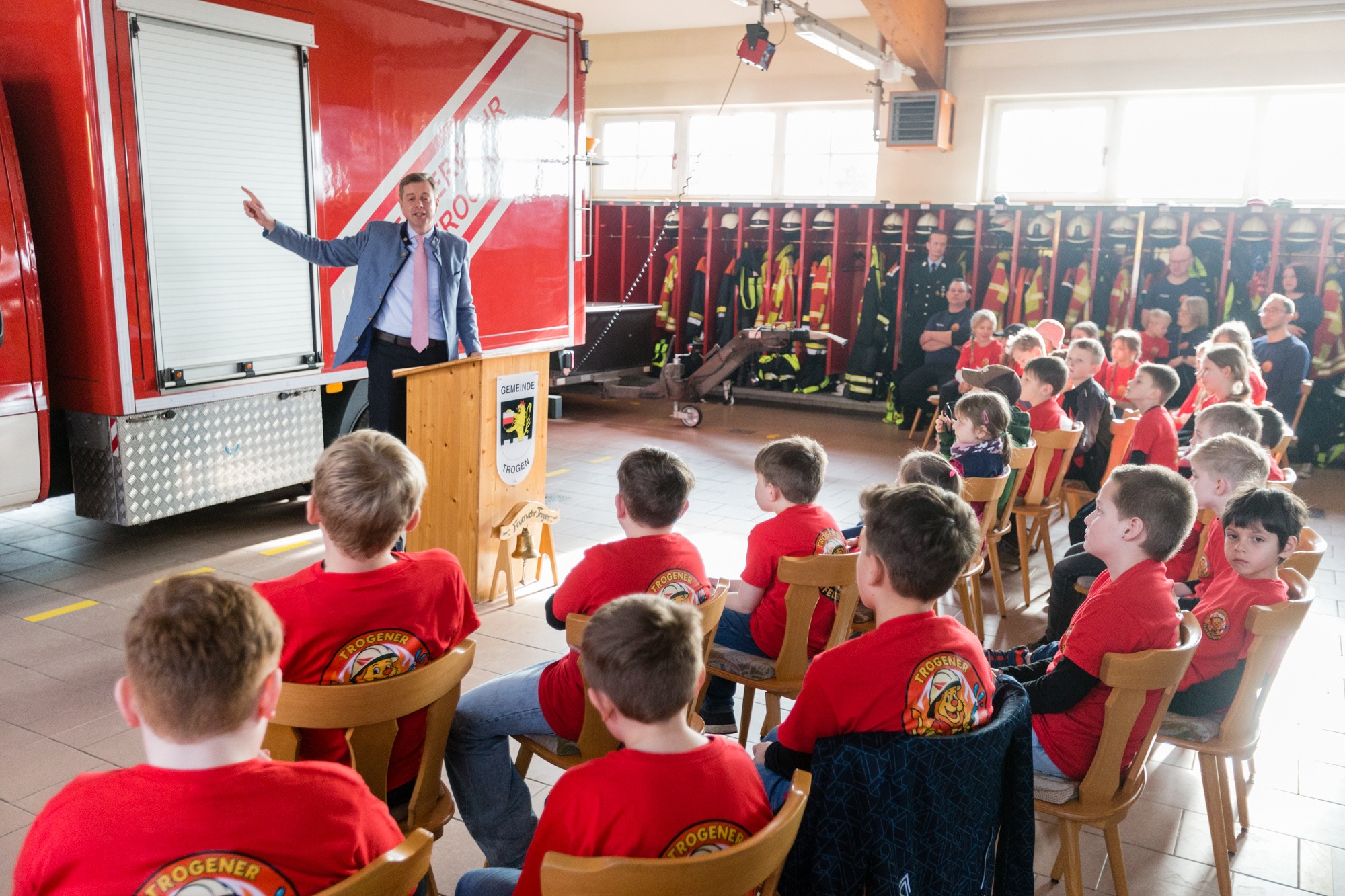 Grundungsfeier Kinderfeuerwehr
