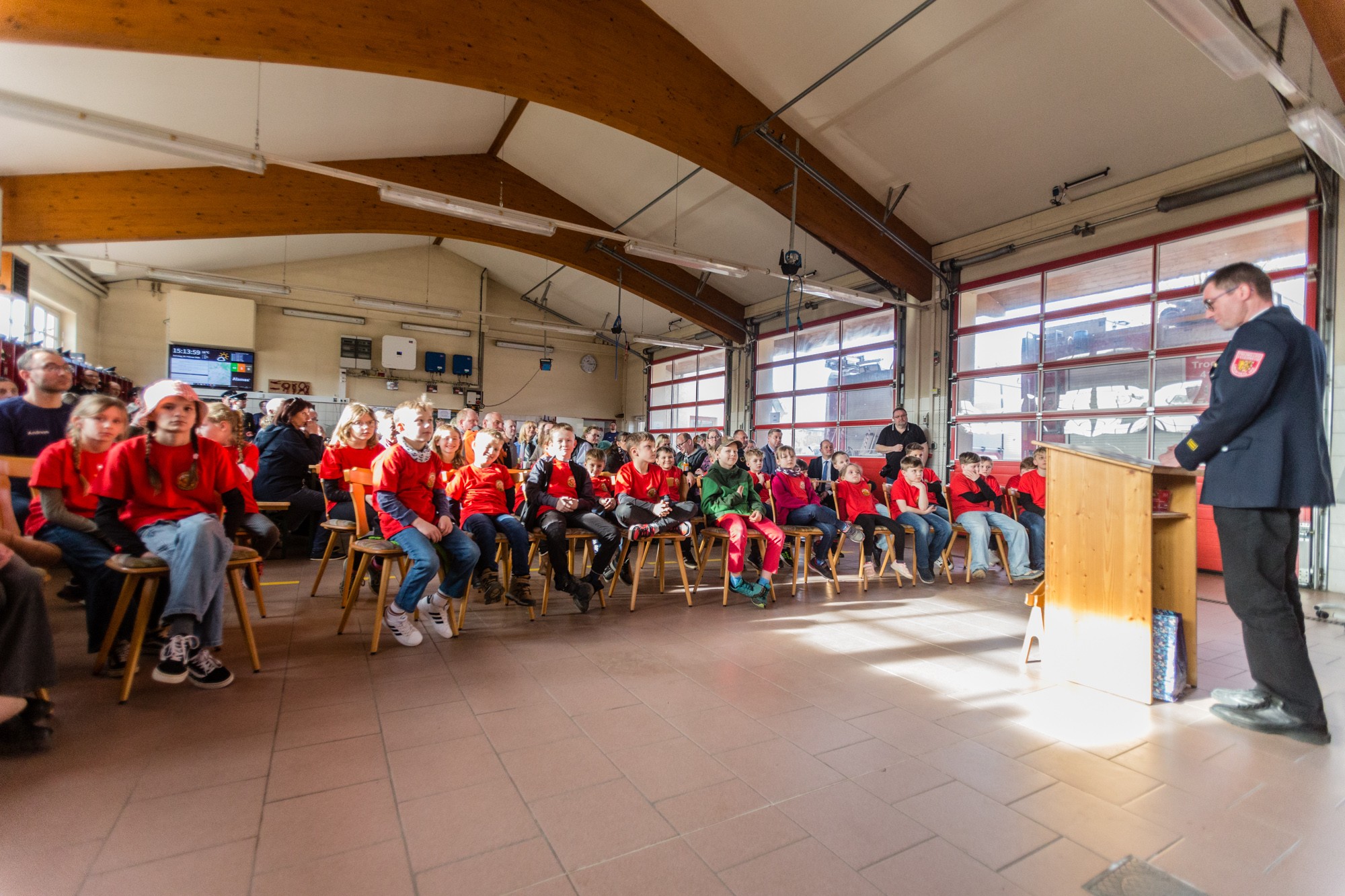 Grundungsfeier Kinderfeuerwehr