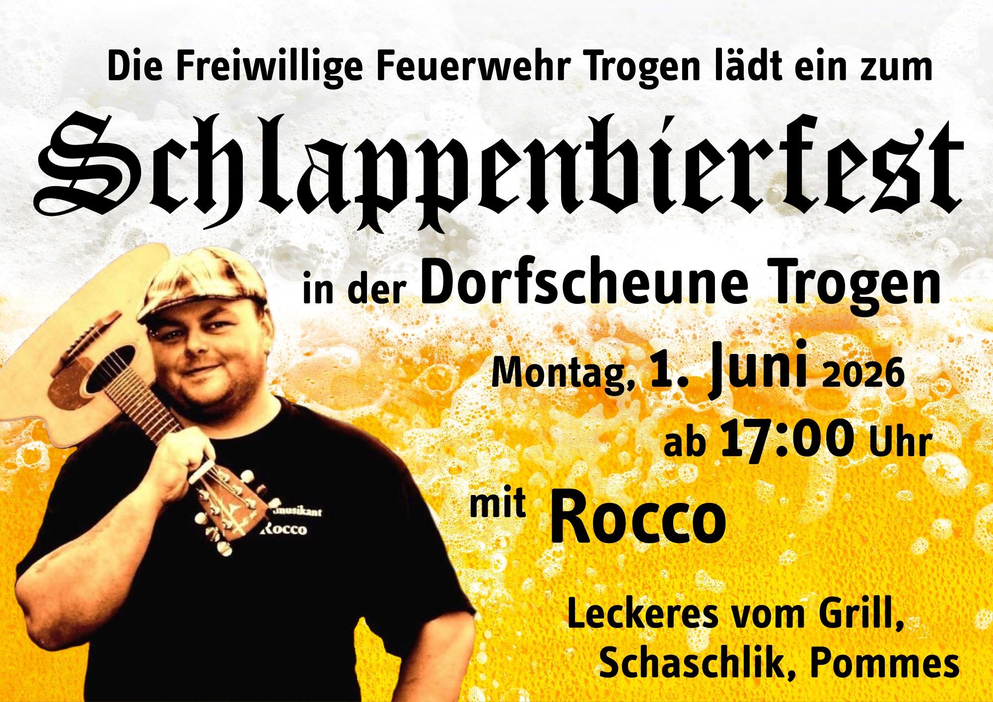 Flyer Schlappenbierfest 2026